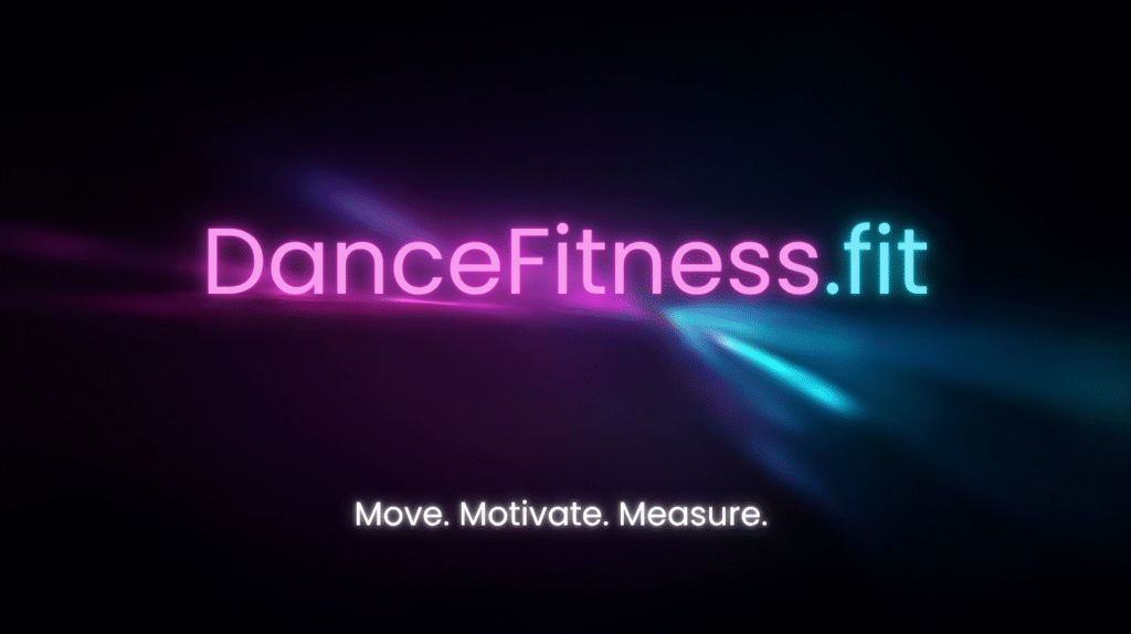Dance Fitness Logo with Statement